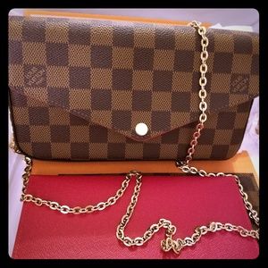 Louis Vuitton Pochette Felicie Damier Ebene
